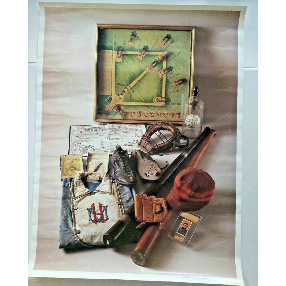 Life Magazine NO. 2‎ "Rare Treasures" Poster MLB 1993 Print w/Certification NOS